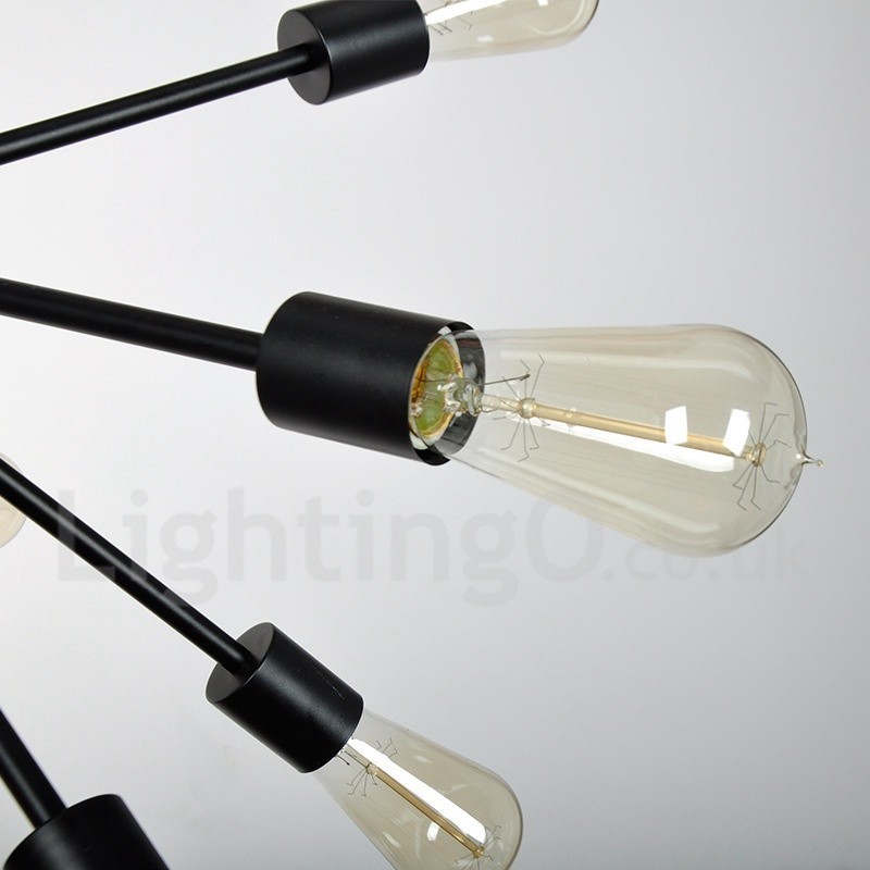 Lustre Sputnik Vintage Retro de 16 luzes