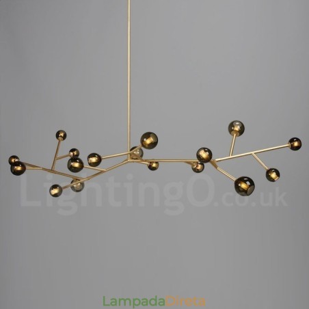 Lustre Vintage Country Light de 17 luzes Lustre Vintage Country Light de 17 luzes