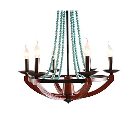 Bohemia 6 Simples Europeu Mediterrâneo Head Drop American Country Britânico Rural Living Lamps Bohemia 6 Simples Europeu Mediterrâneo Head Drop American Country Britânico Rural Living Lamps