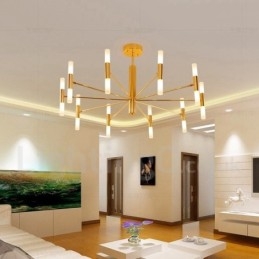 Luminária de lustre contemporânea