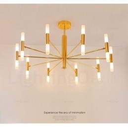 Luminária de lustre contemporânea