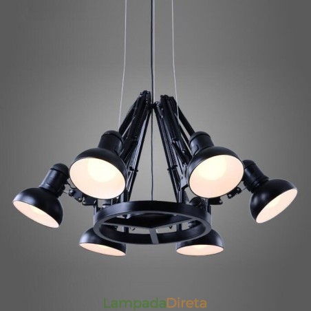 6 Luzes Modernas Contemporâneas Lustre de Camada Única Lâmpada de Luz 6 Luzes Modernas Contemporâneas Lustre de Camada Única Lâmpada de Luz
