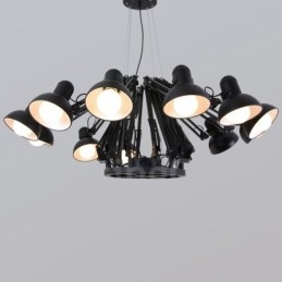 12 Luzes Modernas Contemporâneas Lustre de Camada Única Lâmpada de Luz