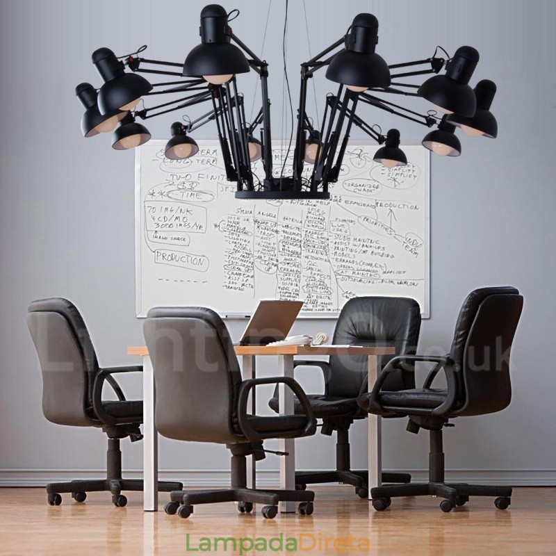 12 Luzes Modernas Contemporâneas Lustre de Camada Única Lâmpada de Luz