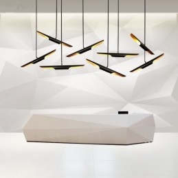 Luminária pendente moderna e contemporânea