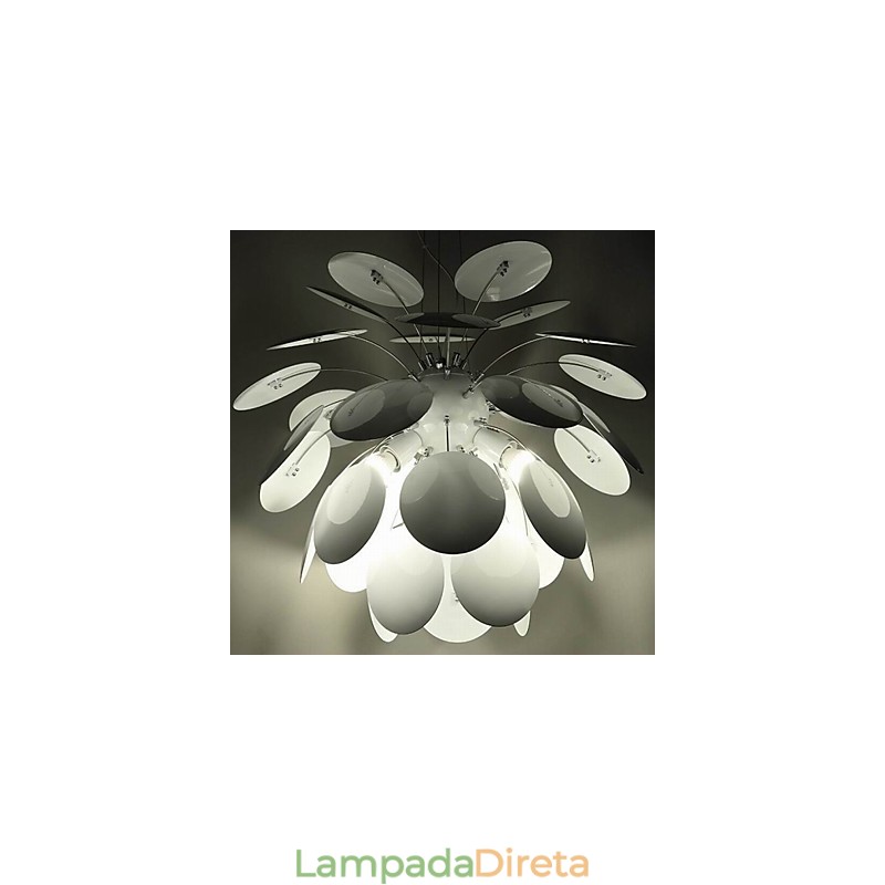 Lustre Moderno Contemporâneo Metal