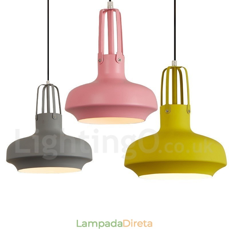 1 Luz Moderna Contemporânea Pendente