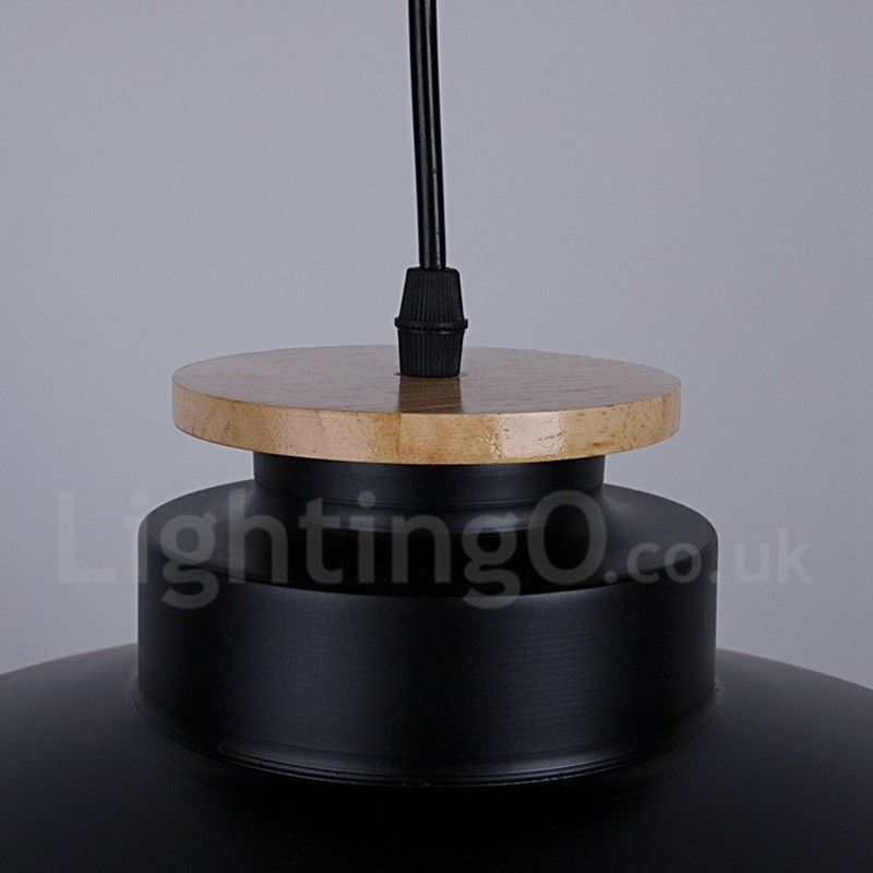 Luminária pendente de metal contemporânea moderna