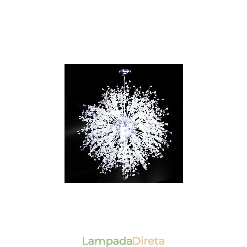 Lâmpadas de dente-de-leão Luminária pendente de bola de estrela
