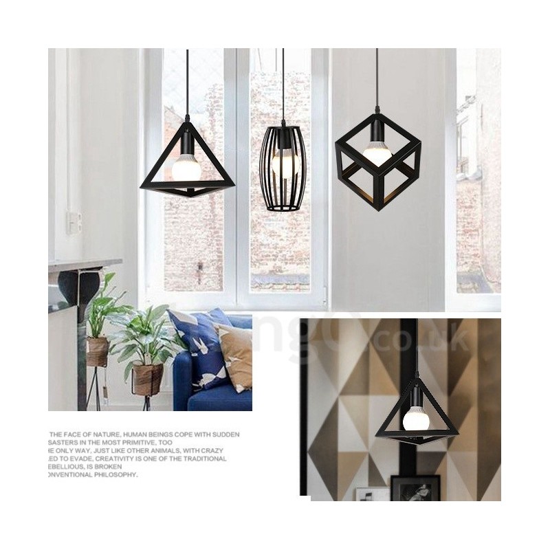 Moderno Contemporâneo Multi Cores Metal 1 Luz Pendente Luz