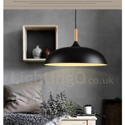 Quarto Moderno Contemporâneo 1 Luz Metal Pendente Luz