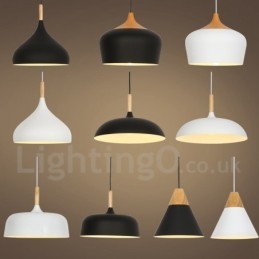 Luminária pendente moderna contemporânea de 1 luz