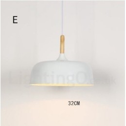 Luminária pendente moderna contemporânea de 1 luz