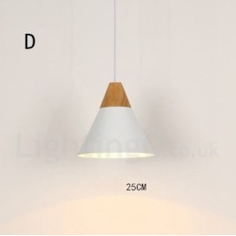 Luminária pendente moderna contemporânea de 1 luz