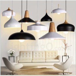 Luminária pendente moderna contemporânea de 1 luz