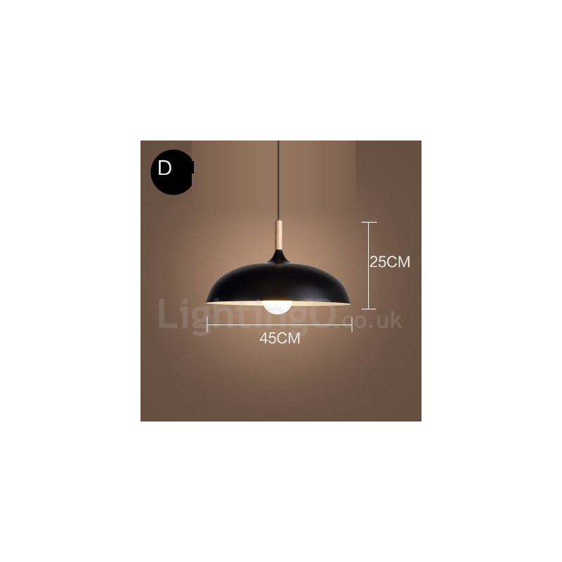 Luminária pendente moderna contemporânea de 1 luz