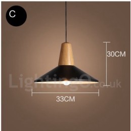 Luminária pendente moderna contemporânea de 1 luz