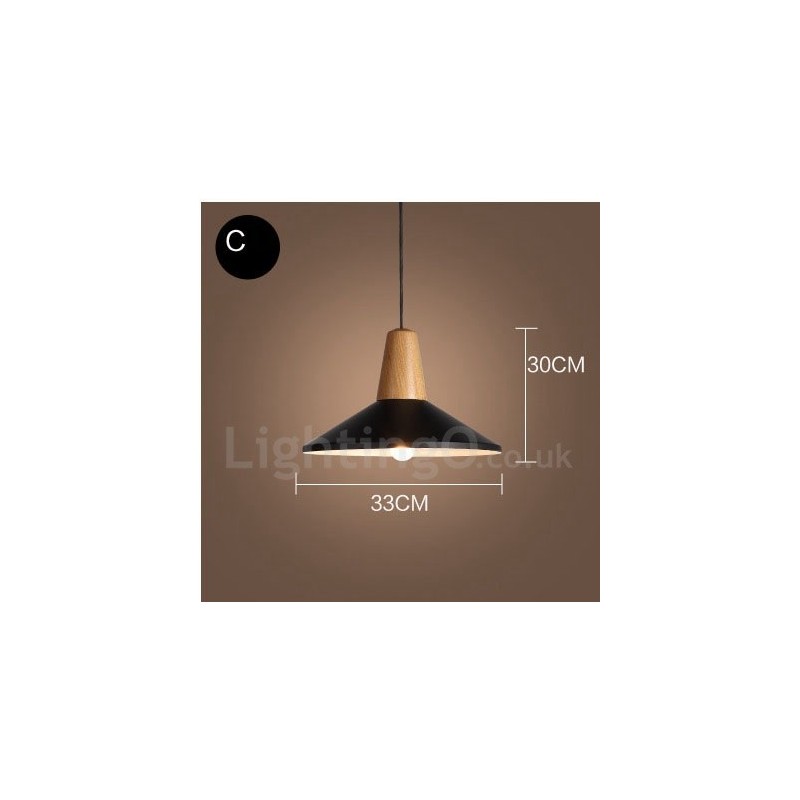 Luminária pendente moderna contemporânea de 1 luz