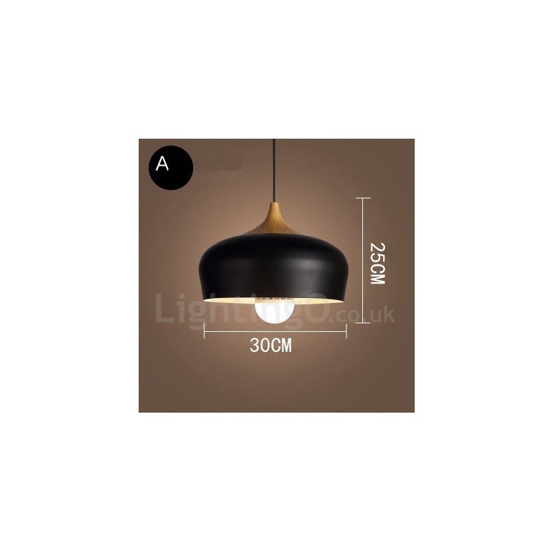 Luminária pendente moderna contemporânea de 1 luz