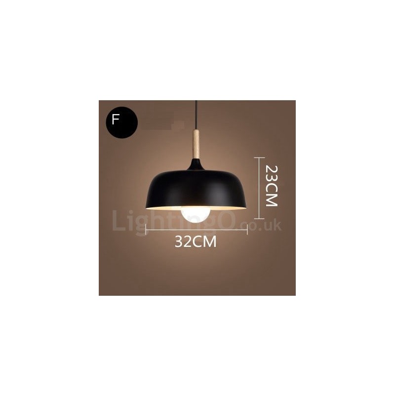 Luminária pendente moderna contemporânea de 1 luz