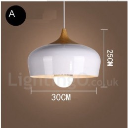 Luminária pendente moderna contemporânea de 1 luz