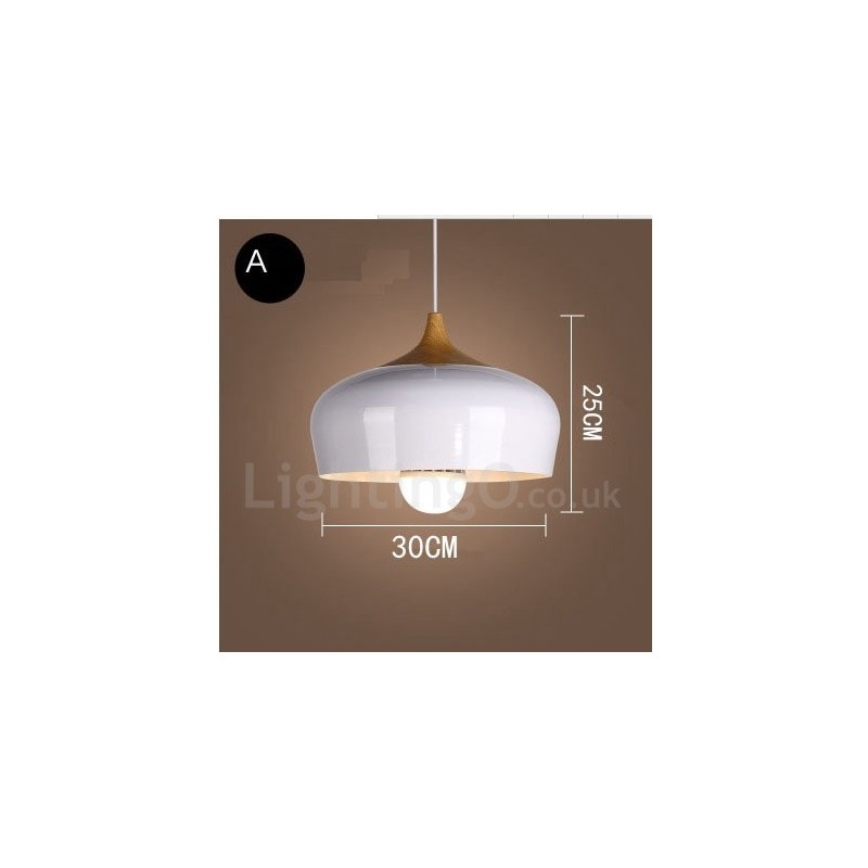 Luminária pendente moderna contemporânea de 1 luz