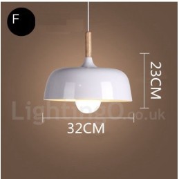 Luminária pendente moderna contemporânea de 1 luz
