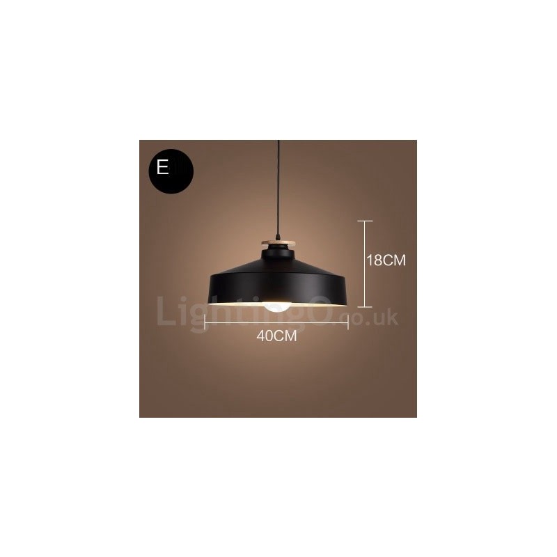 Luminária pendente moderna contemporânea de 1 luz