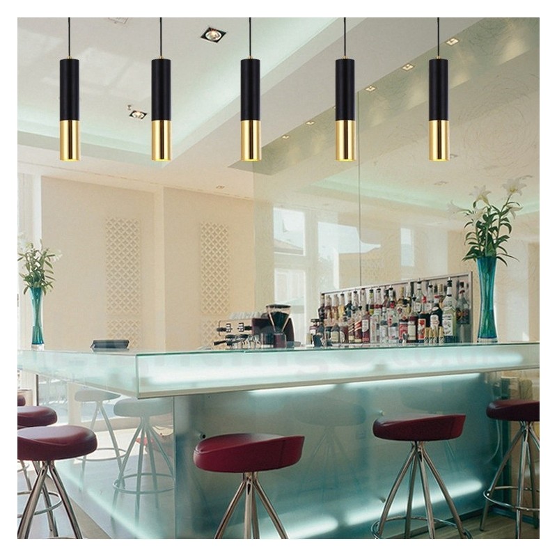 Luminária pendente moderna contemporânea de 1 luz