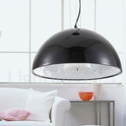 Black Rustic Lodge 1 luz pendente de luz