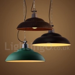 Retro Vintage 1 Luz Pendente Luz