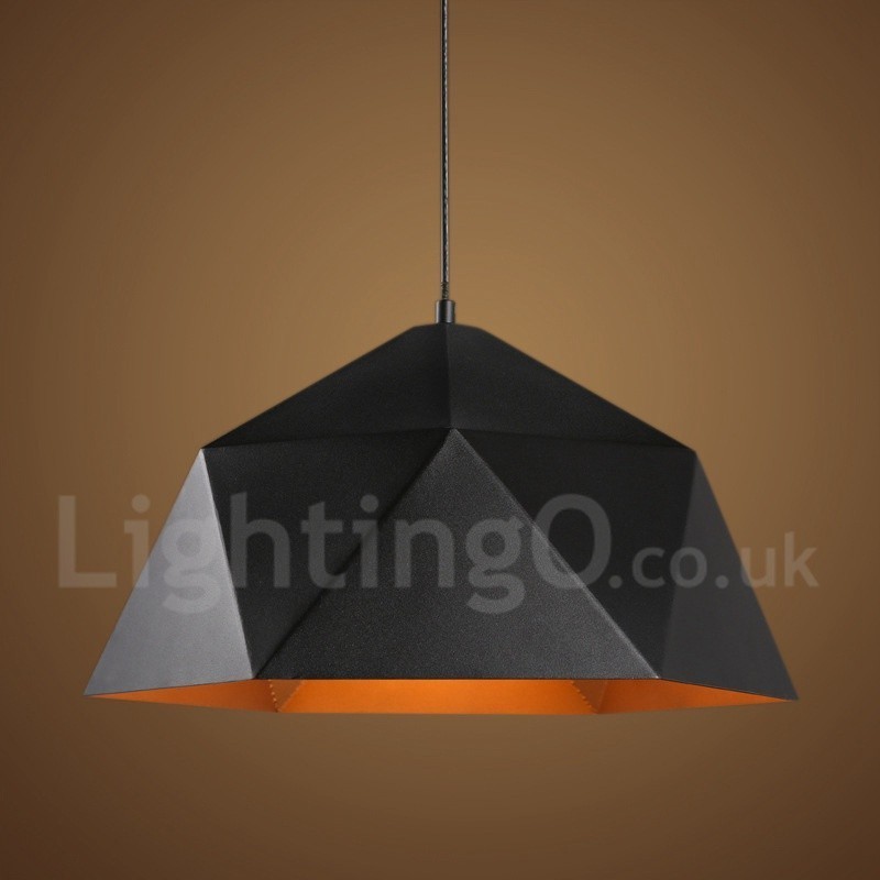 Preto 1 Luz Moderna Contemporânea Pendente Luz
