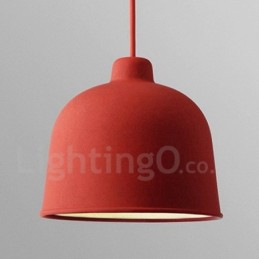 Luminária pendente moderna contemporânea de 1 luz