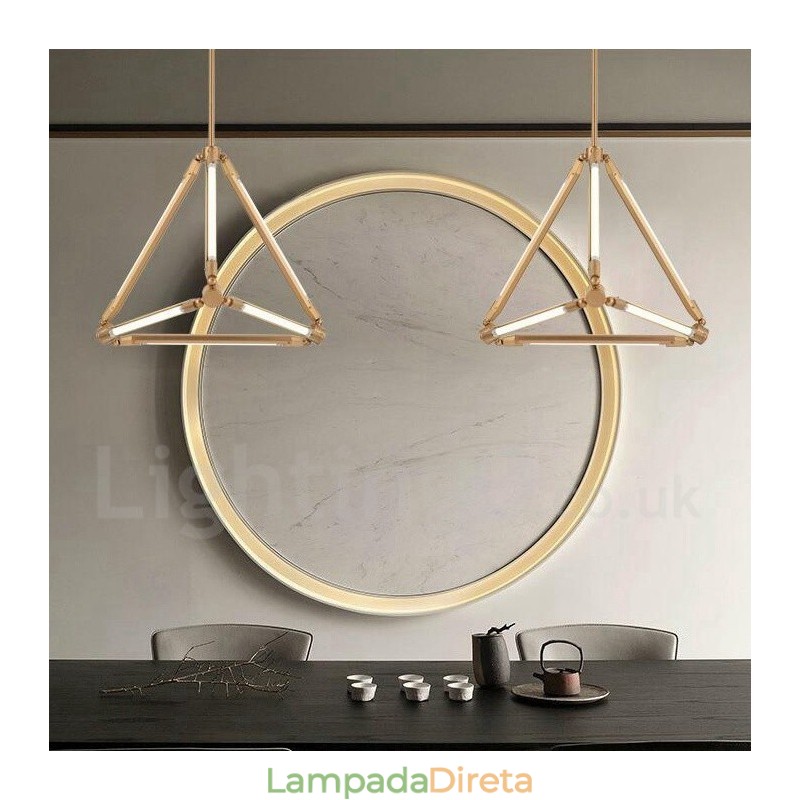 Luminária pendente moderna e contemporânea