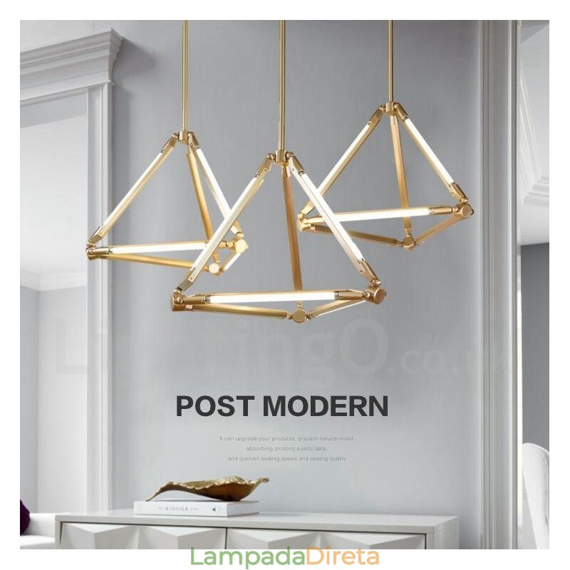 Luminária pendente moderna e contemporânea
