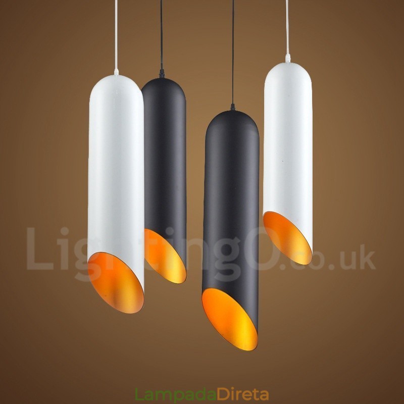 Luminária pendente moderna contemporânea de 1 luz