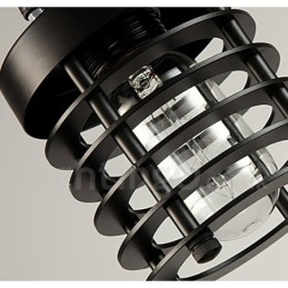 Retro Vintage Metal 1 Luz Pendente Luz