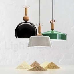 Luminária pendente moderna contemporânea multicolorida