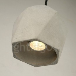 1 Luminária Pendente Concrte Light
