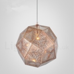 Luminária pendente moderna contemporânea com globo de 1 luz