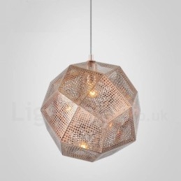 Luminária pendente moderna contemporânea com globo de 1 luz