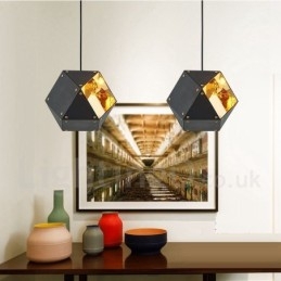 Luminária pendente moderna contemporânea de 1 luz
