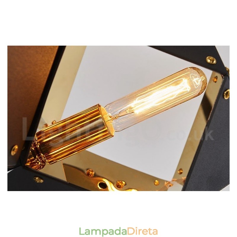 Luminária pendente moderna contemporânea de 1 luz
