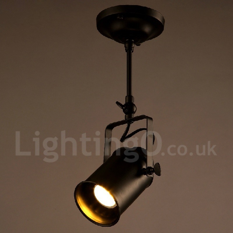Rustic Lodge 1 Luz Spot Luzes