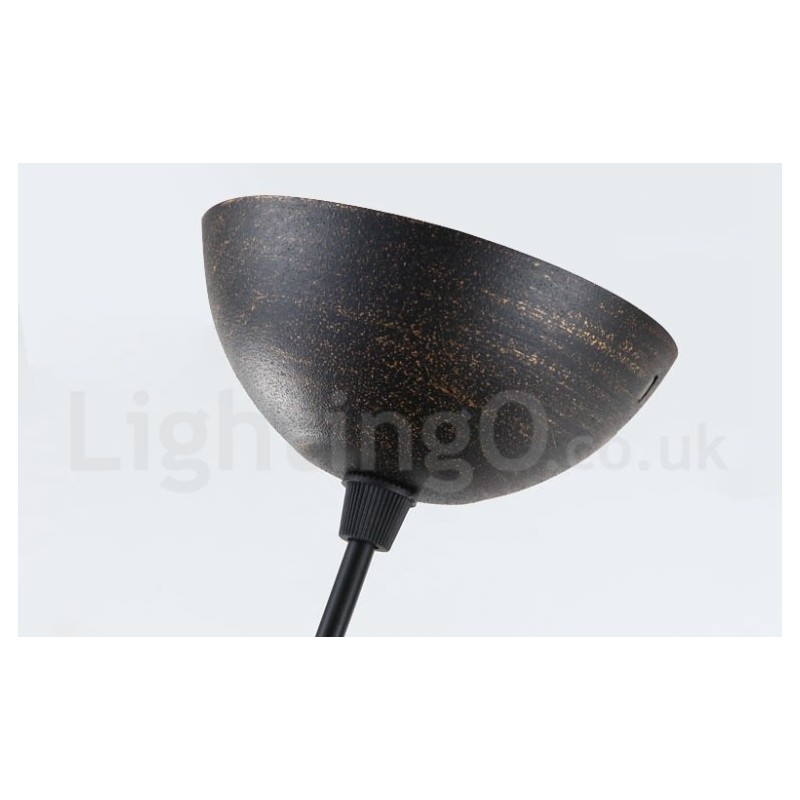 Retro Vintage 1 Luz Metal Pendente Luz