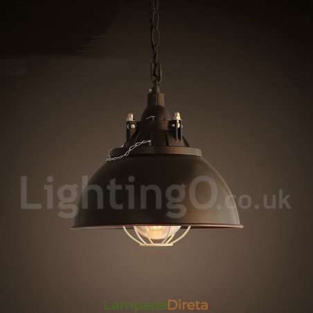 Retro Vintage Metal 1 Luz Pendente Luz Retro Vintage Metal 1 Luz Pendente Luz