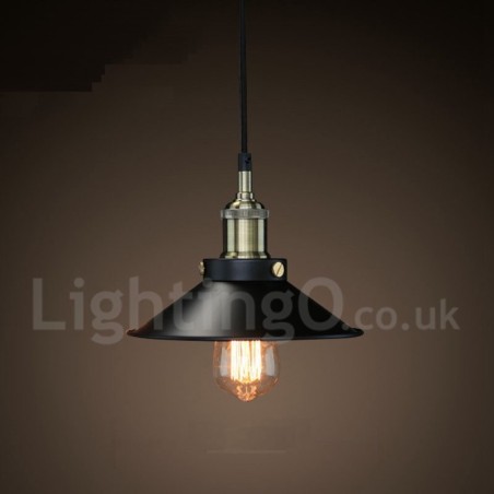 Retro Vintage Metal 1 Luz Pendente Luz Retro Vintage Metal 1 Luz Pendente Luz