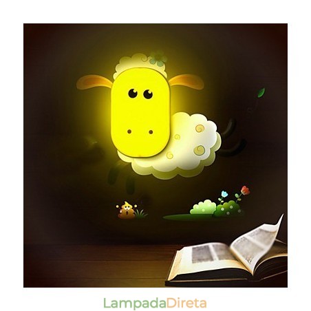 Espírito criativo controle de luz inteligente pequena luz noturna crianças lâmpada de parede luzes Espírito criativo controle de luz inteligente pequena luz noturna crianças lâmpada de parede luzes