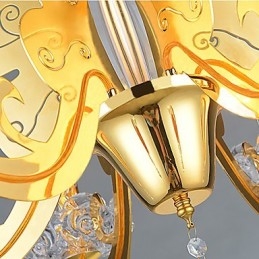 Lustre Moderno Contemporâneo Metal