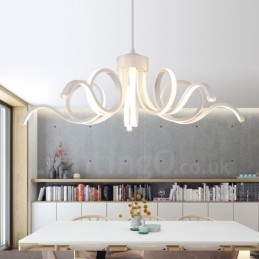 Lustre moderno contemporâneo integrado